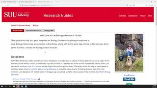How to Find Discipline-Specific Databases Route 2, the Research Guides List Source