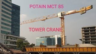 Tower Crane || Operation || POTAIN || MCT 85 [টাওয়ার ক্রেন] Smart Engineering By Smart Engineering