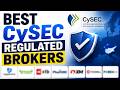 Best 7 CySEC Regulated Brokers for European Traders