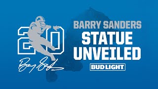 RECAP: Barry Sanders Statue Unveiling