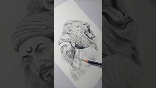 🙏🚩Chhatrapati Shivaji Maharaj drawing video !! How to draw chatrapati shivaji Maharaj!!