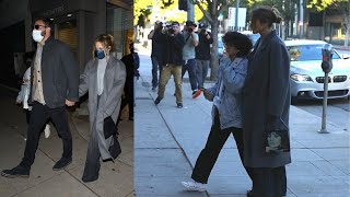 SHOPPING! Jennifer Lopez and Ben Affleck went shopping with their daughter.