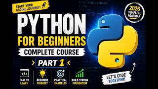 🐍 Python Tutorial for Beginners | Part 1 | Complete Python Course 2026#pythonseries #part1