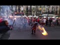 correfoc fire run @ bcn la merce 2022