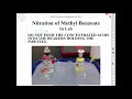 chem 3112 experiment 12.2a nitration of methyl benzoate lab lecture