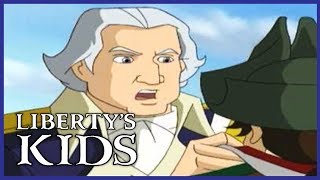 🇺🇸 Liberty's Kids 110 - Washington Takes Command | History Cartoons for Kids🇺🇸