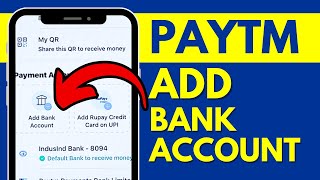 Add Bank Account in Paytm - Link Bank Account to Paytm UPI App