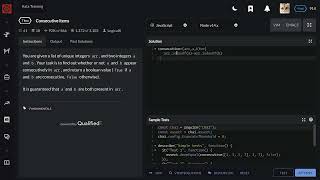Codewars Consecutive items