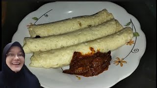 MENU LEMPENG GULUNG CICAH IKAN BILIS SEDAP SANGAT LAYAN TIME HUJAN NI JOM BUAT