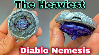 Diablo Nemesis Beyblade Review | Heaviest Metal Beyblade Ever