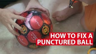 Fixing A Punctured Ball | It Figures | CNA Insider