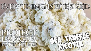 Project Lasagna: Part 3 Ricotta