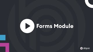 ABP — Forms Module