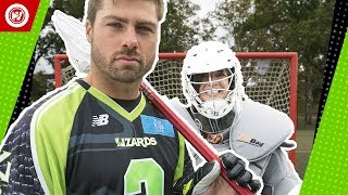 Pro Lacrosse Player vs. Regular People | Rob Pannell