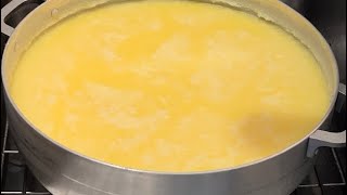 Ghee/ how to make ghee from heavy whipping cream.