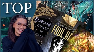 TOP 5 NEW FANTASY BOOKS 🧙🏼‍♀️ Quarters 2 and 3