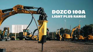 #DOZCO Rock Breaker 100A in action.