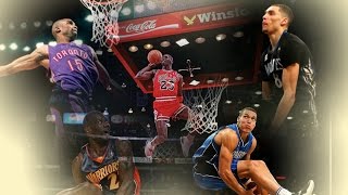 Top 10 Best NBA All Star Dunk Contest Dunks - ALL TIME (1984 - 2016)