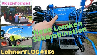 LohnerVLOG#186 Neue Lemken Solitair 9/400K mit Zirkon10 klappbar abholen I Cuxland heiratet I Fricke