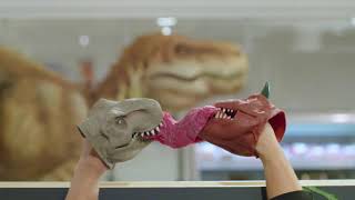 Jurassic World Hoogvliet Supermarkten Dino handpoppen