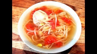 S2Ep2-Cantonese Soybean Sprout and Tomato Soup  番茄豆芽湯