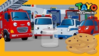 Who took the cookie from the cookie jar? l Tayo brave cars l Tayo Songs for Children
