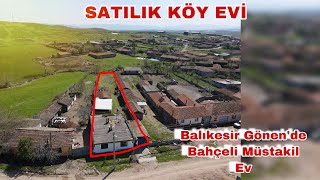 SATILDI Balıkesir Gönen Satılık Müstakil Köy Evi Betonerme 1030 M2 Arsası 475.000 TL