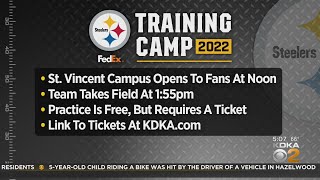 Steelers to hold first open practice of 2022 training camp