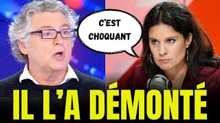 Le TON MONTE entre Michel Onfray et Apolline de Malherbe en Direct sur BFMTV