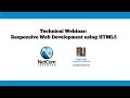 Responsive Web Development using HTML5 - NetCom Learning Technical Webinar Excerpt