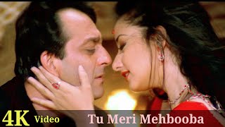 Tu Meri Mehbooba 4K Video Song | Mehbooba | Sanjay Dutt, Manisha Koirala, Udit Narayan HD