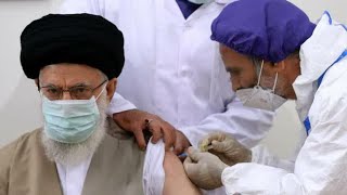 Supreme leader Ayatollah Khamnai receives first Covid vaccination || Rehbar e muazzam || Syed Ali ||