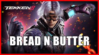 LEE BREAD N BUTTER OPTIMAL COMBOS | TEKKEN 8 SEASON 2
