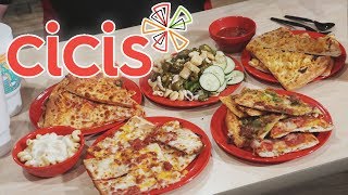 CICIS UNLIMITED PIZZA BUFFET CHALLENGE!! (OVER 5.99 LBS)