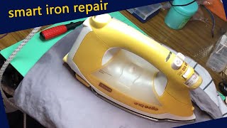 修电熨斗，3D打印齿轮，维修电熨斗; smart steam iron repair;