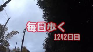 毎日歩く：1242日目