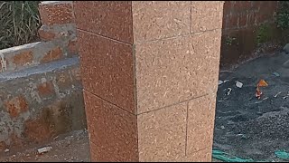 pillar tiles fitting live work 🙏♥️ good afternoon noon my friend