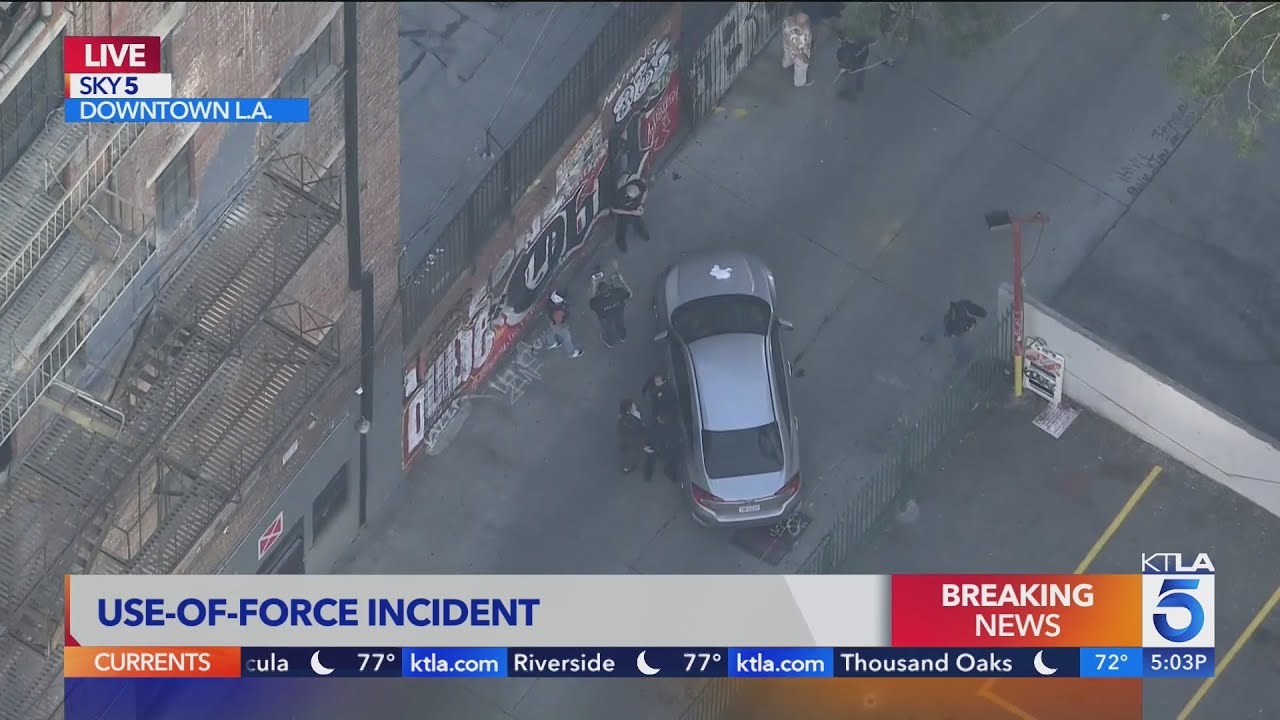 2 Injured In Use-of-force Incident Involving Police In Downtown Los ...