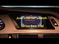 try satellite radio completely free for 3 months works every time audi vw mmi sirius xm siriusxm vw