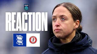 REACTION | Amy Merricks | Birmingham City Women 1-3 Bristol City