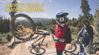 BEHIND THE SCENES CHAOS: What Actually Goes Down at Hardline Tasmania! | Marin x Matt Jones