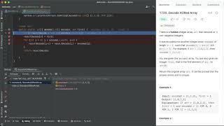 1720. Decode XORed Array || LeetCode 1720 || Java Problem Easy Solution