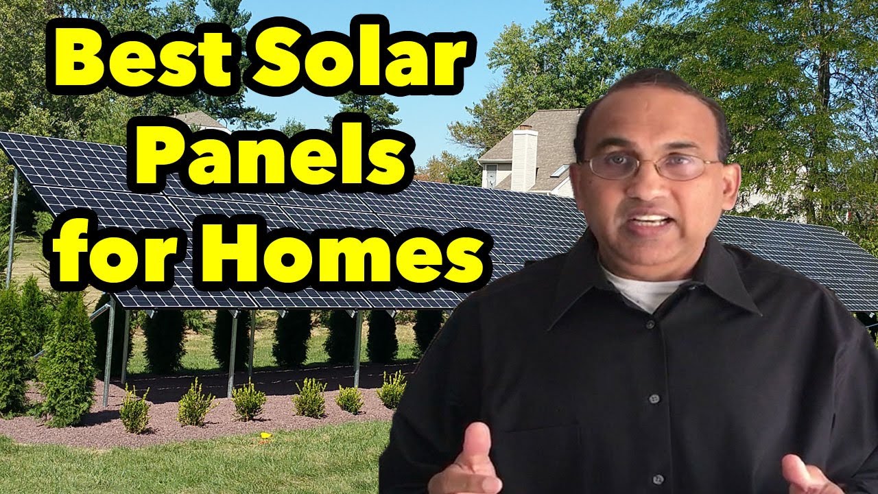 Best Solar Panels For Home Use - YouTube