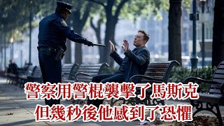 警察用警棍襲擊了馬斯克，但幾秒後他感到了恐懼|溫情故事