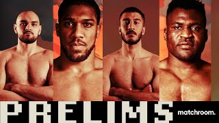 Anthony Joshua Vs Ngannou: Knockout Chaos Undercard Prelims - 4 Fights