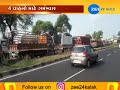 surendranagar accident between four vehicle at chotila 1 died zee24kalak