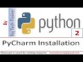 Python Tutorial - Part 2 - PyCharm Installation | Python for Beginners | Learn Python