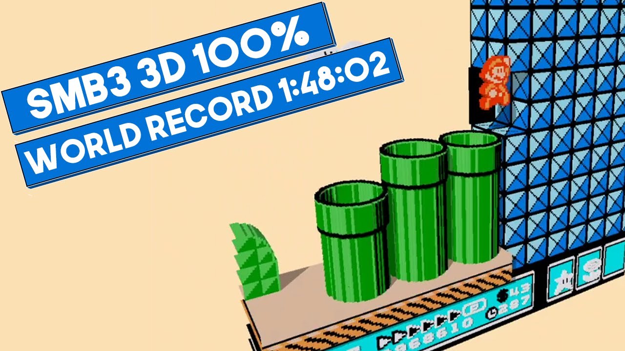 World Record Super Mario Bros Full Clear Deeprelop