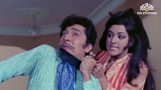 देखिए हेमा मालिनी का एक्शन सिन | संजीव कुमार, धर्मेन्द्र | Seeta Aur Geeta | HD