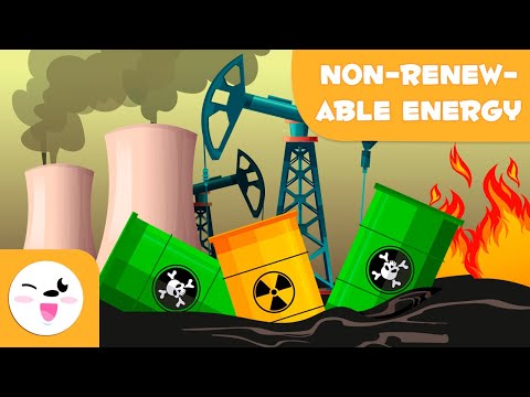 What is non-renewable source of energy for Class 10?